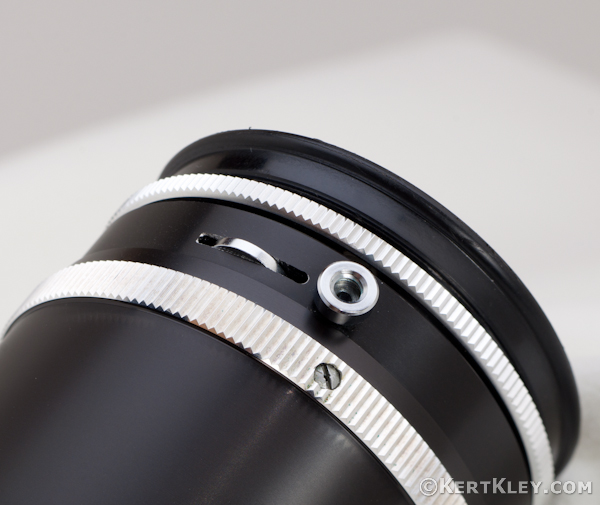 Aperture Release - Carl Zeiss Tessar 115mm f/3.5 Bellows Lens